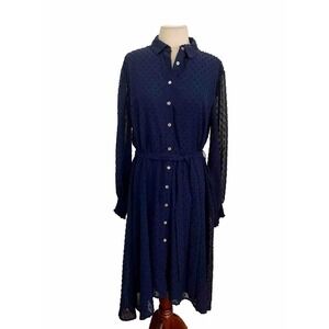 Adria Moss Dress ‎ Blue Size XL cottage coreFairy Core Old Money
